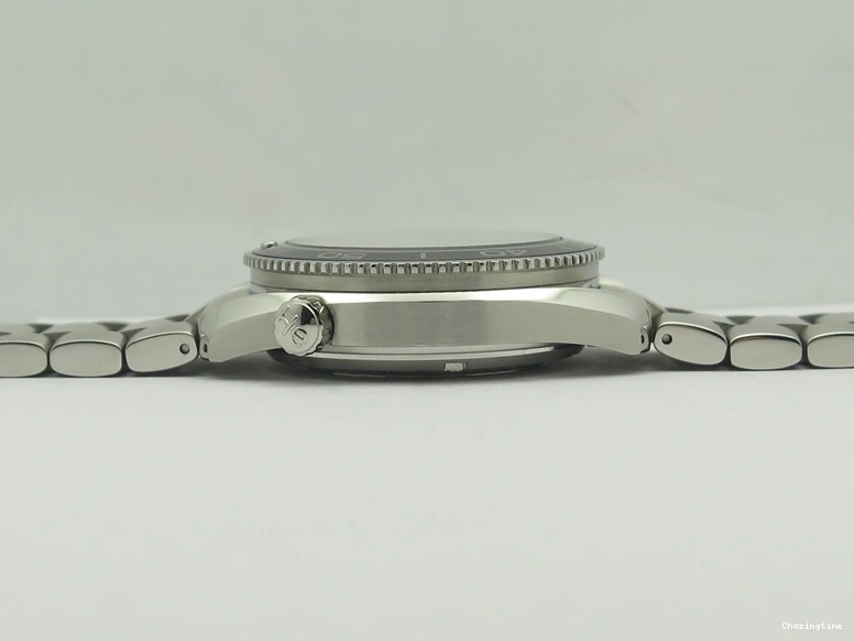 0307 HighPerformance Seamaster Planet Ocean GMT 600M Blue Dial SS On Blue Rubber Strap A 8278